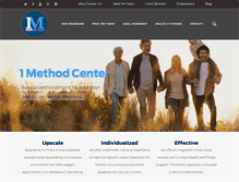 Tablet Screenshot of methodtreatment.com